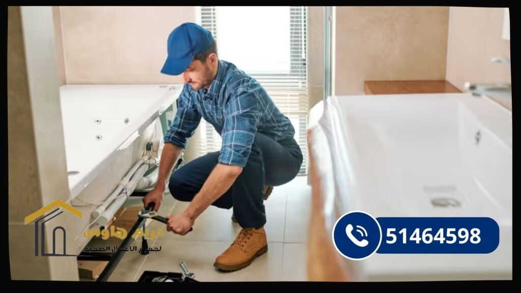 تركيب احواض استحمام بالكويت - 51464598 2 تركيب أحواض استحمام بالكويت بواسطة فني صحي محترف